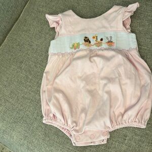 Zoo or circus train pink bubble 9m